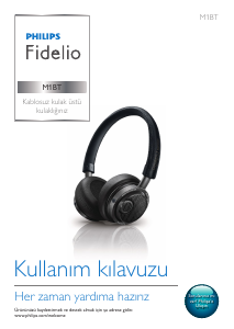 Kullanım kılavuzu Philips M1BTBL Fidelio Kulaklık
