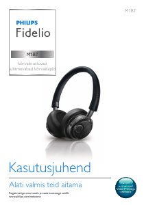 Kasutusjuhend Philips M1BTBL Fidelio Kõrvaklapp