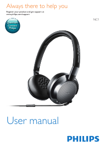 Manual Philips NC1 Headphone