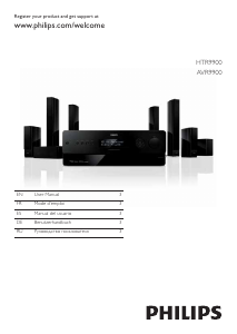 Manual Philips HTR9900 Home Theater System