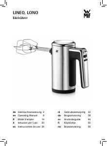 Manuale WMF LINEO Sbattitore