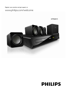 Manual Philips HTS2511 Home Theater System