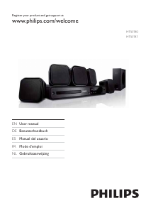 Mode d’emploi Philips HTS3180 Système home cinéma