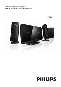 Manual Philips HTS3220 Sistemas de cinema em casa