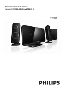Manual Philips HTS3220 Home Theater System