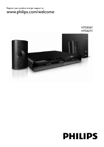 Manual Philips HTS3261 Sistemul home cinema