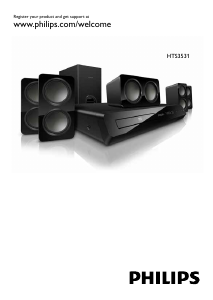 Návod Philips HTS3531 Domáce kino