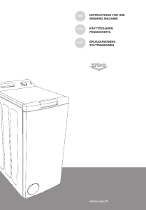 Handleiding UPO PK 2700 Wasmachine