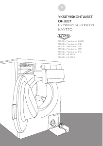 Käyttöohje UPO PK 8141I Pesukone