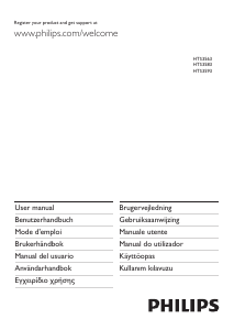 Brugsanvisning Philips HTS3593 Hjemmebiosystem