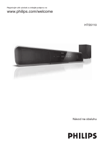 Návod Philips HTS5110 Domáce kino