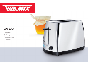 Manual Turmix CX 20 Toaster