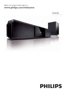 Manual Philips HTS6120 Home Theater System