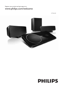 Kullanım kılavuzu Philips HTS6520 Ev sinema sistemi