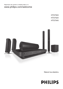 Návod Philips HTS7540 Domáce kino