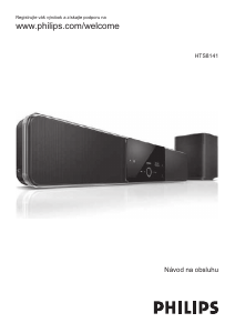 Návod Philips HTS8141 Domáce kino