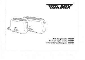 Bedienungsanleitung Turmix T 902 Toaster
