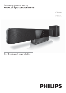 Brugsanvisning Philips HTS8160B Hjemmebiosystem