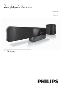 Käyttöohje Philips HTS8160B Kotiteatterijärjestelmä