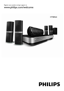 Instrukcja Philips HTS8562 Zestaw kina domowego