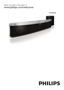 Kullanım kılavuzu Philips HTS9140 Ev sinema sistemi