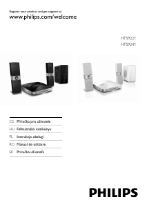 Instrukcja Philips HTS9241 Zestaw kina domowego