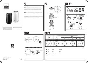 Rokasgrāmata Philips HU2716 Gaisa mitrinātājs