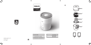 كتيب فيليبس HU4801 جهاز ضبط الرطوبة