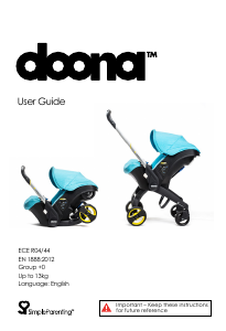 Manual SimpleParenting Doona Stroller