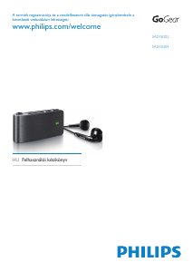 Használati útmutató Philips SA018302BN GoGear MP3-lejátszó