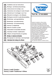 Посібник Twinny Load Quattro Велосипедний багажник