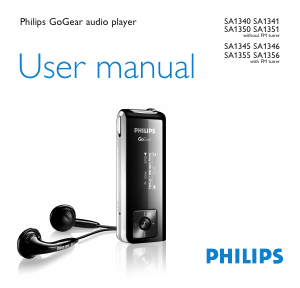 Manual Philips SA1345 GoGear Mp3 Player