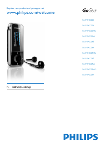 Instrukcja Philips SA1MXX04B GoGear Odtwarzacz Mp3