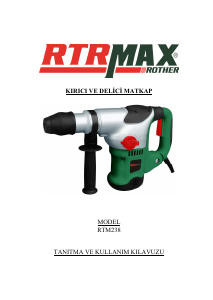 Kullanım kılavuzu RTRMax RTM238 Kırıcı delici