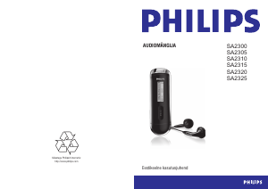 Kasutusjuhend Philips SA2310 Mp3-mängija