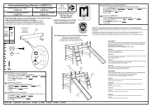 Bedienungsanleitung Paidi Varietta Hochbett