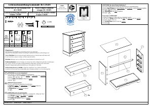 Bedienungsanleitung Paidi Cindy Kommode