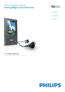 Brugsanvisning Philips SA2ARA04K GoGear Mp3 afspiller