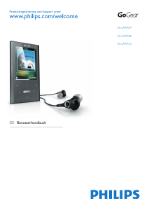 Bedienungsanleitung Philips SA2ARA04K GoGear Mp3 player