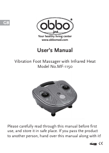 Manual Obbomed MF-1150 Massage Device