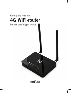 Bruksanvisning Net1 4G WiFi Router