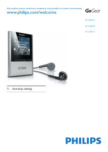 Instrukcja Philips SA2VBE04KA GoGear Odtwarzacz Mp3