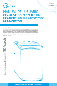 Manual de uso Midea MLS-100BS1702 Lavadora