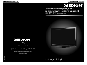 Instrukcja Medion LIFE P12094 (MD 21149) Telewizor LED