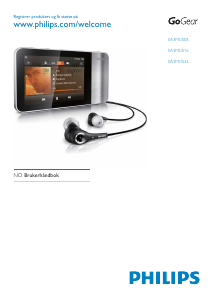 Bruksanvisning Philips SA3MUS16S GoGear MP3-spiller
