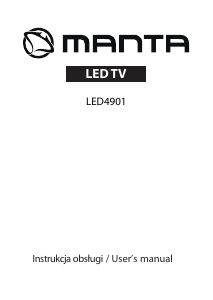 Manual Manta LED4901 LED Television