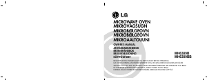 Bruksanvisning LG MH6389BB Mikrobølgeovn