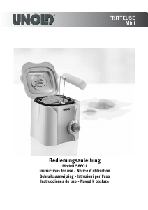 Manual Unold 58601 Mini Deep Fryer