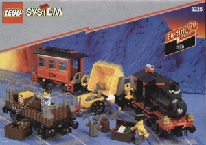 Handleiding Lego set 3225 Trains Klassieke trein