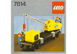 Mode d’emploi Lego set 7814 Trains Grue mobile